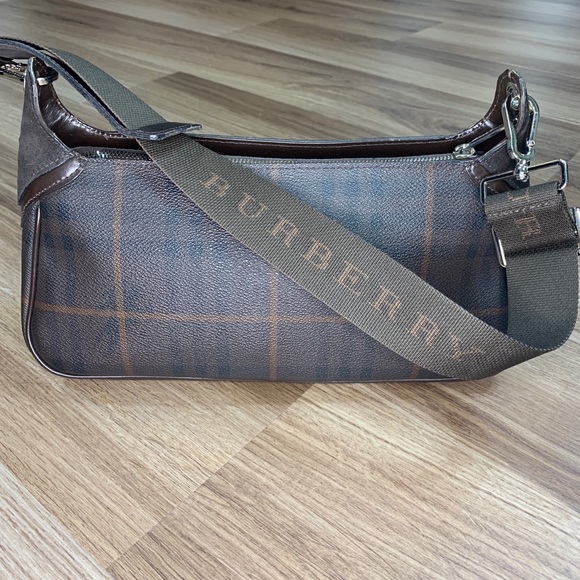 Burberry Handbags - BURBERRY -  Haymarket Small Shoulder Bag